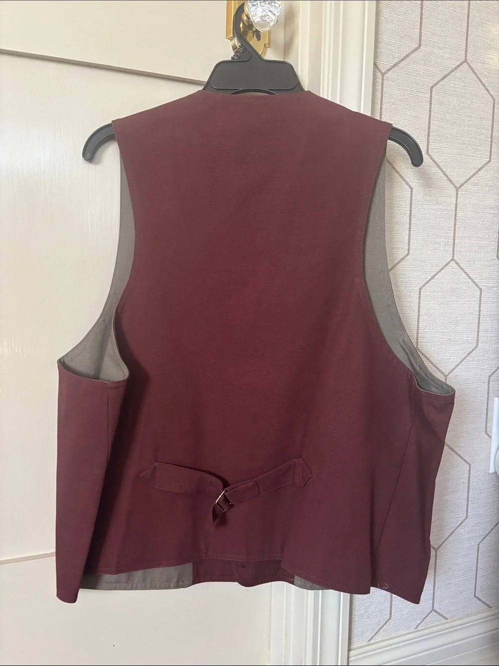 Frontier Classics Men's Maroon Dress Vest